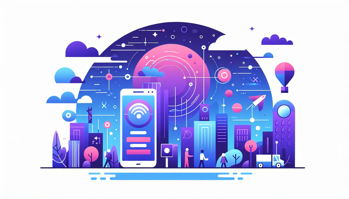 Diagram showing the workflow of fanpage management using a software tool