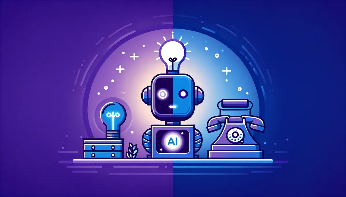 So sánh giữa chatbot AI và chatbot truyền thống với màu sắc biểu thị sự khác biệt.